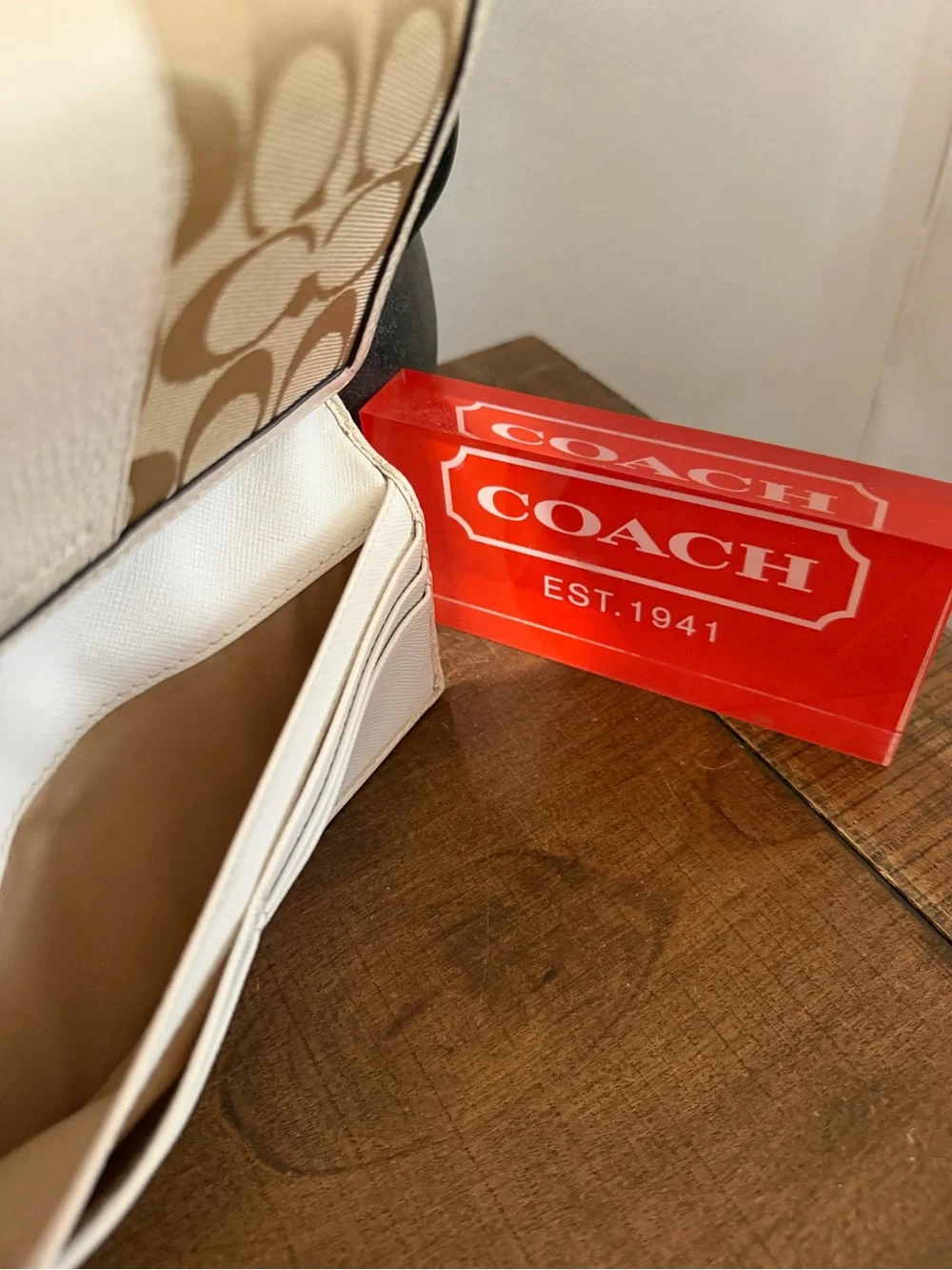 Coach Vintage Signature C Continental Wallet